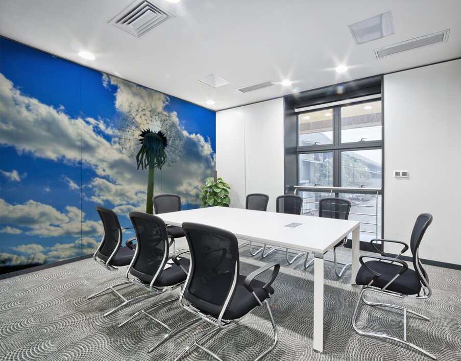 Simply Dandelion Wall Printing