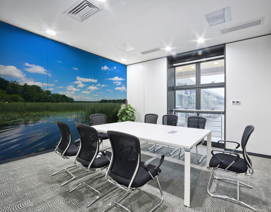 Blue By You Wall Printing