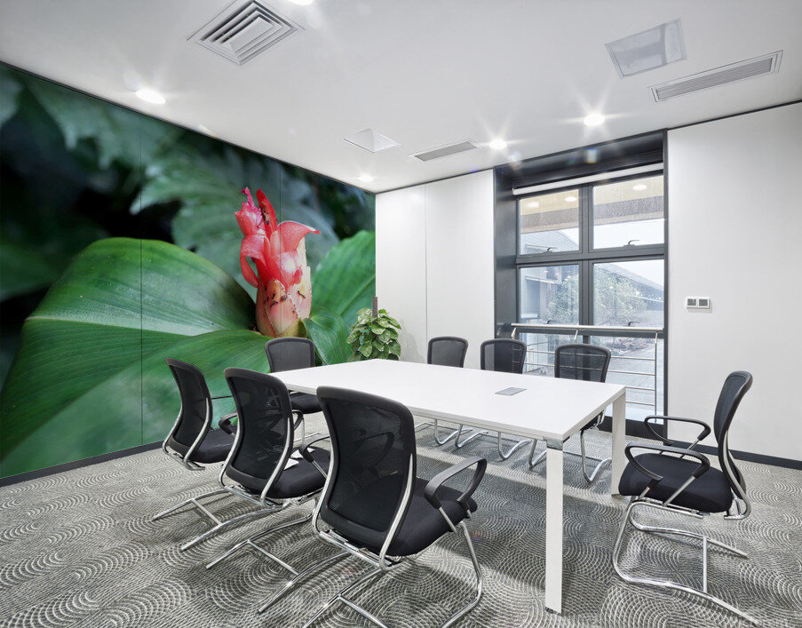 Flower Bud Wall Printing