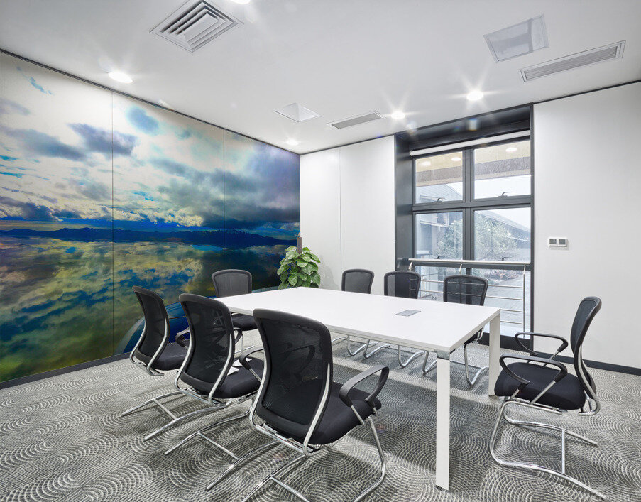 Reflections Over Great Salt Lake  2 Wall Printing