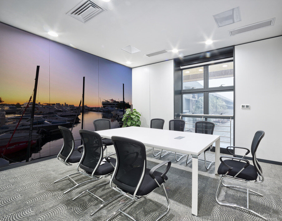 Docks of the Desert Dubai Style Wall Printing