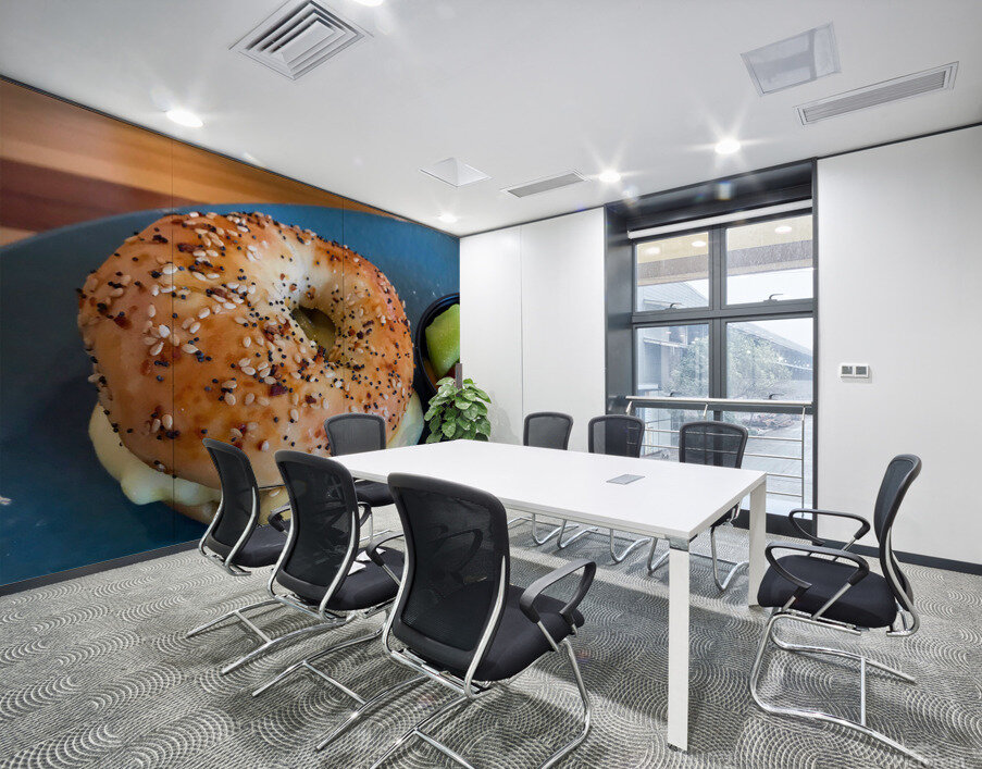 Everythings OK Bagel Wall Printing