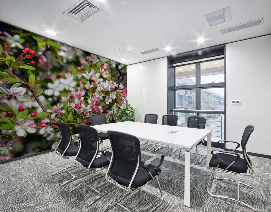 A Berry Cherry Blossom Day to You Wall Printing