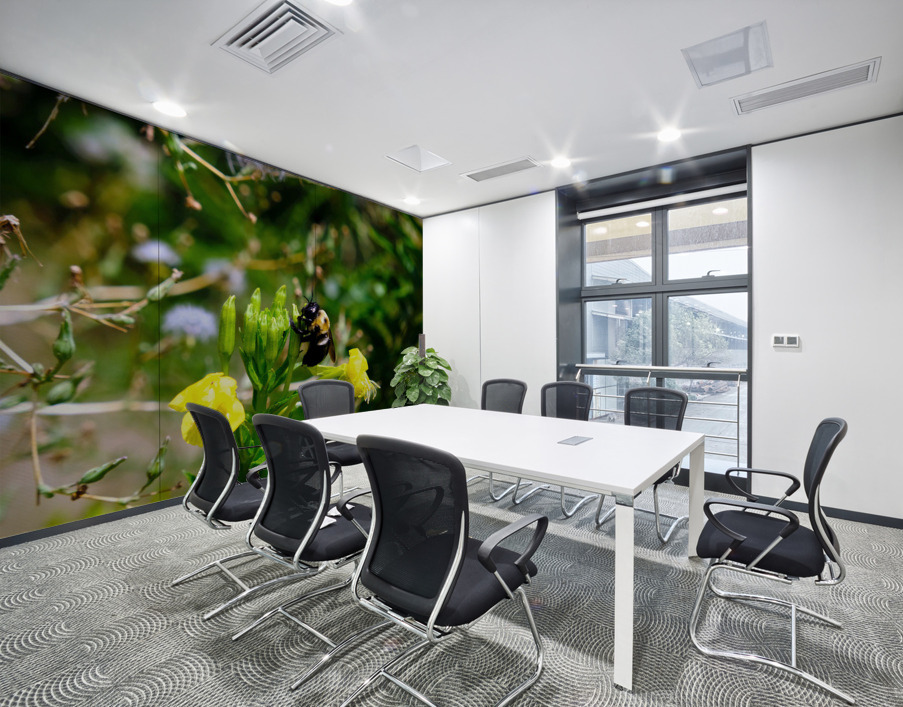 To Bee or Not to Bee  -- Early Bee Gets the Pollen Wall Printing