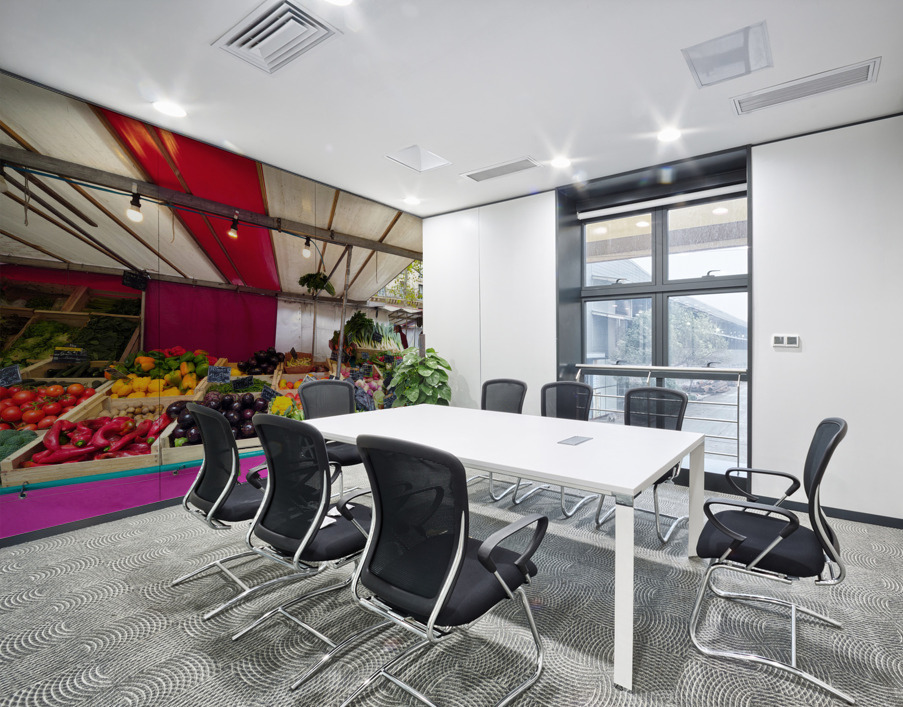 Farmers Market -- Vegetables Wall Printing
