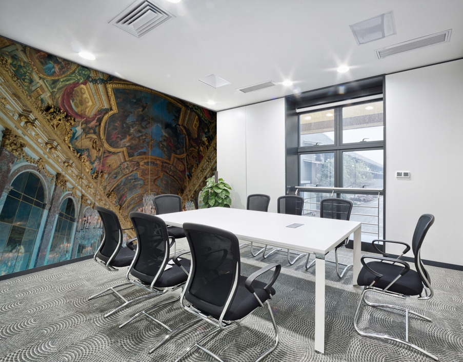 Palace of Versailles -- Hall of Mirrors Wall Printing