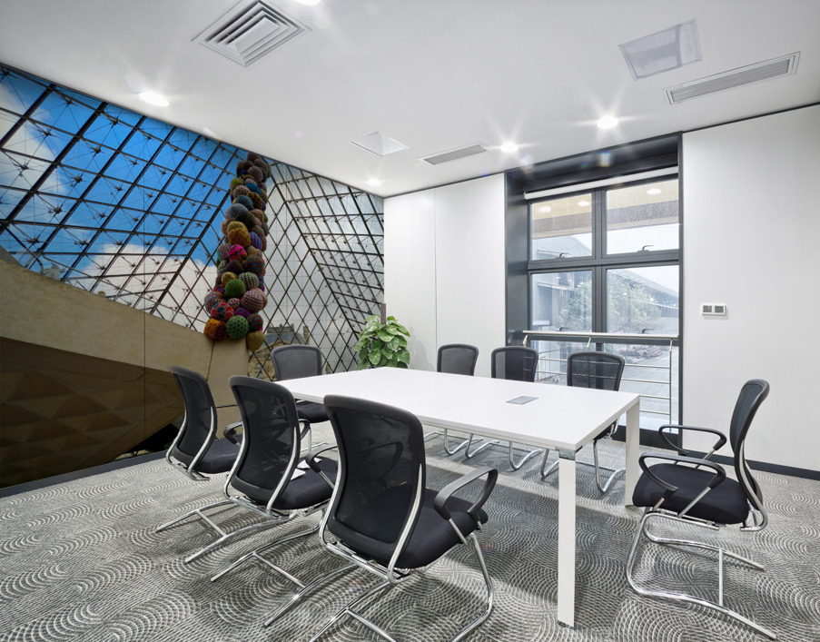 In Louvre with the View 2 Wall Printing