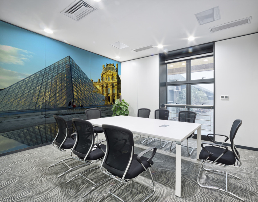 I Louvre Reflections 2 Wall Printing