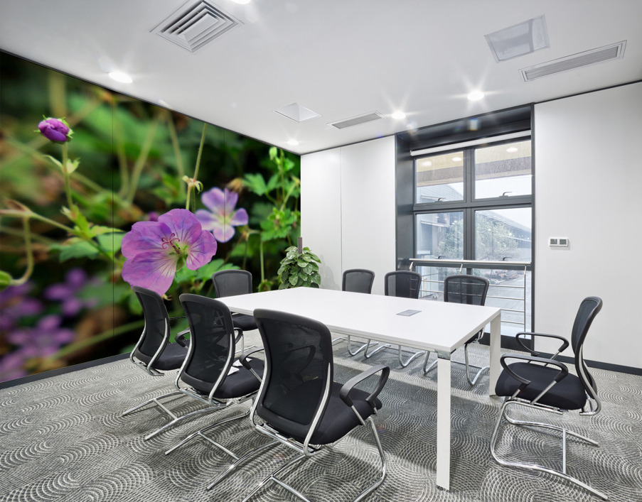 Flower Bloom 8B Wall Printing