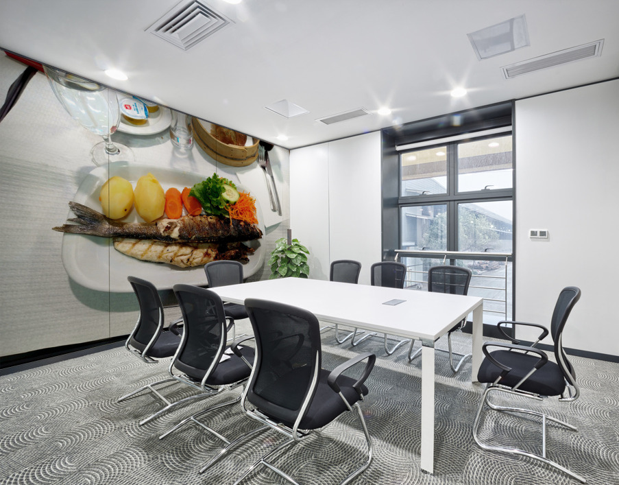 Grilled Fish Wall Printing