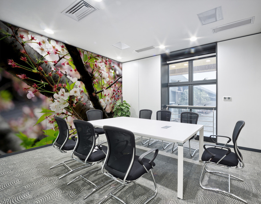 Cherry Blossom 2B Wall Printing