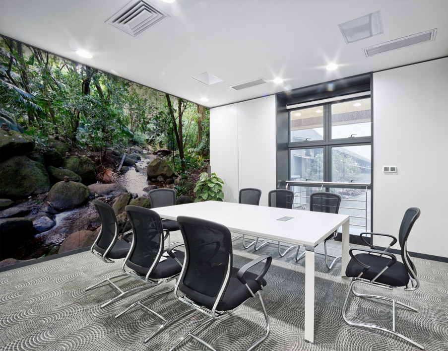 Hiking Hawaii Water Flow B Wall Printing