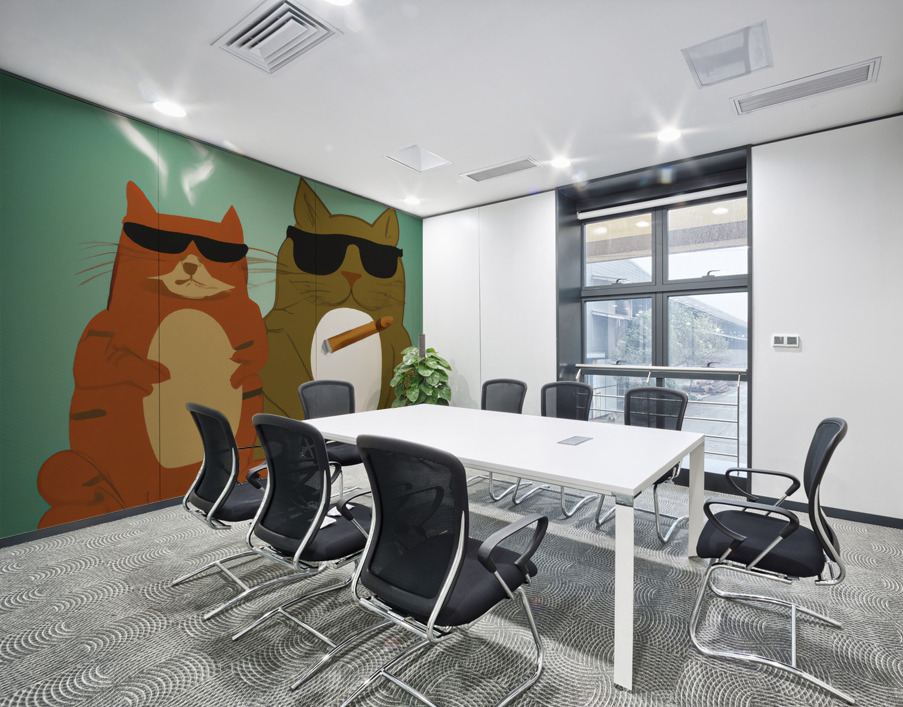 BadCatz Selfie 1B Wall Printing