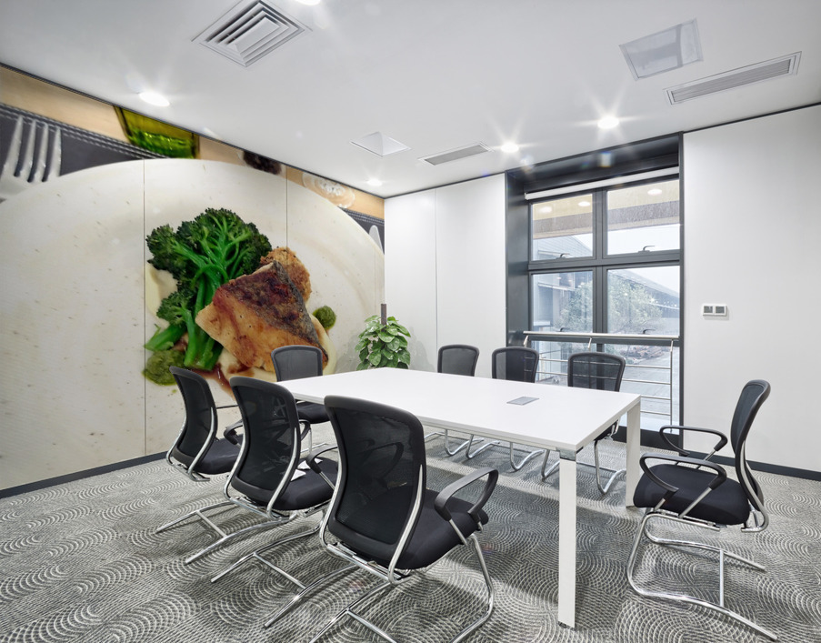 Pan Roasted Hake Wall Printing