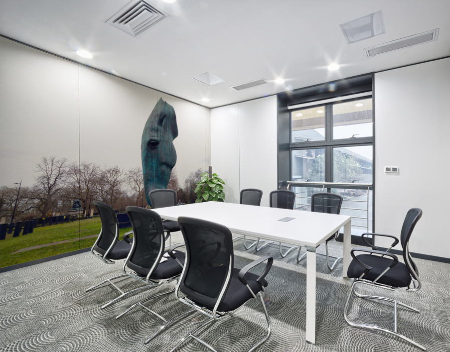 Horsehead Sculpture Wall Printing