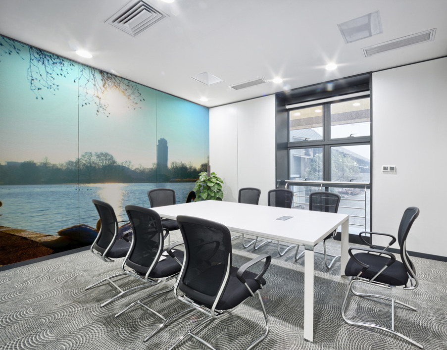 Swan Yoga Morning Stretch Wall Printing