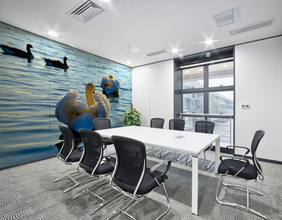 Behind Wings of Love Wall Printing