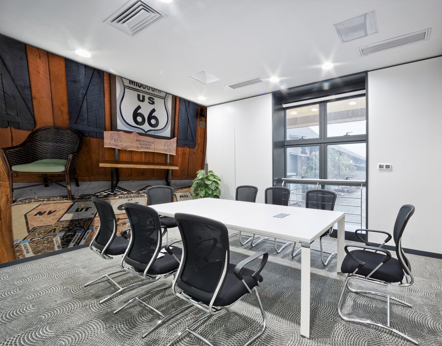 Mosaic Tribute to Route 66 Wall Printing