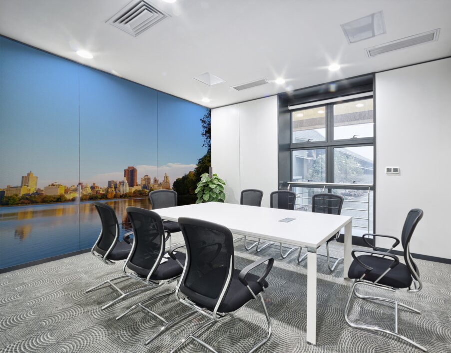 Urban Oasis Wall Printing