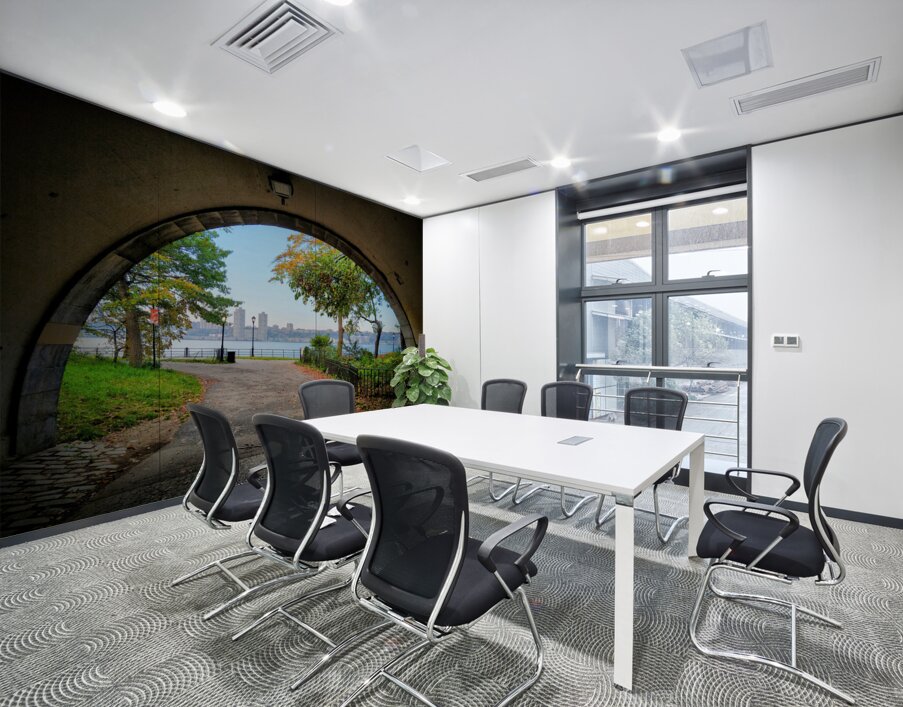  Into Autumn Light Wall Printing