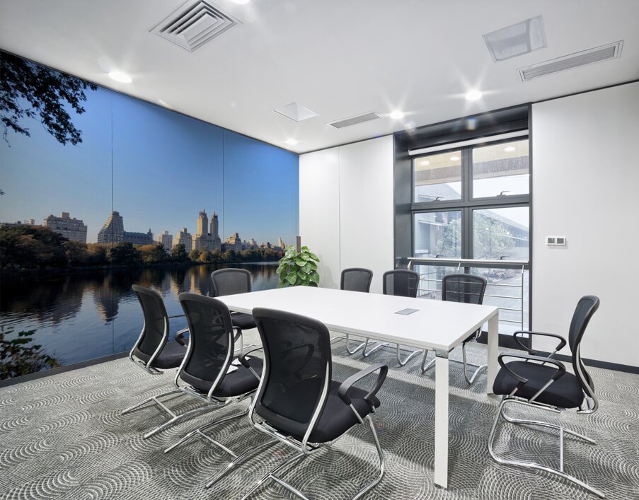 Crisp Reflections – Manhattan Skyline Wall Printing