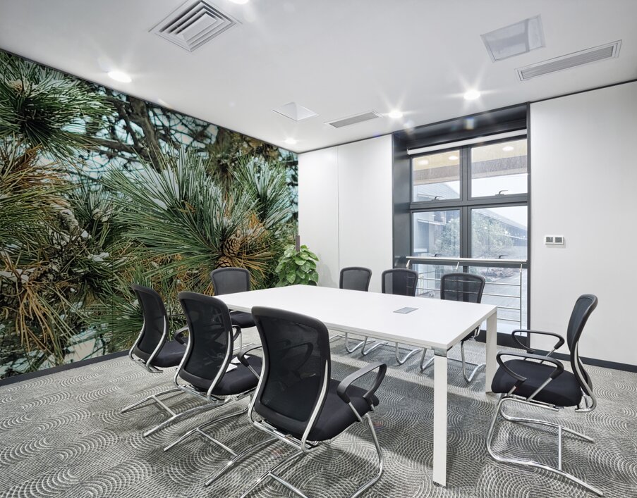 Winter Pinescape Wall Printing