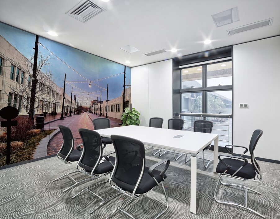 Legacy Refined – Bottleworks District Wall Printing