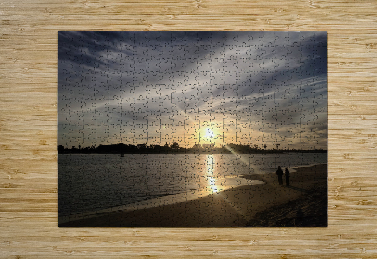 San Diego Sunset: A Horizon for the Mind Click4Pix Puzzle printing