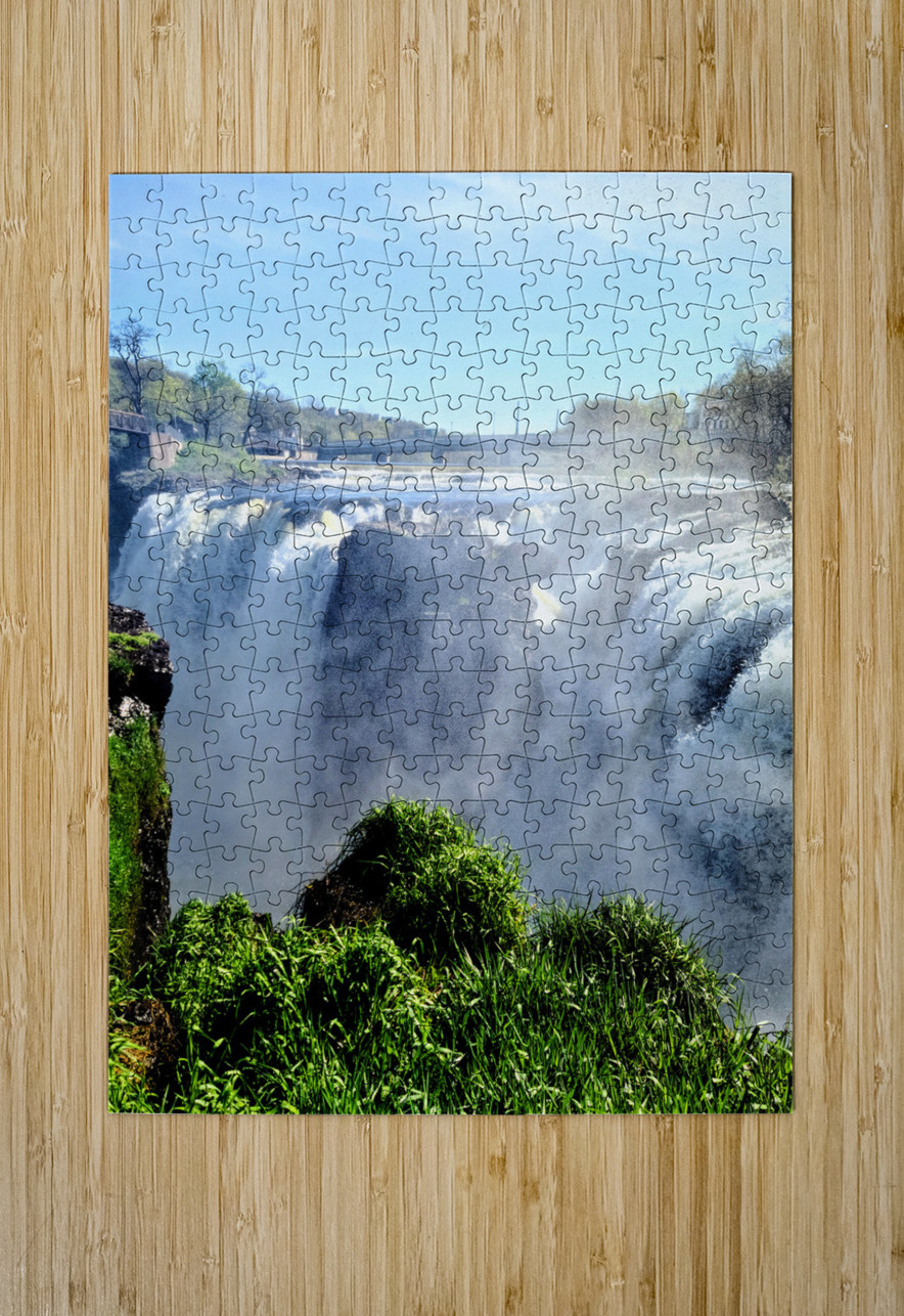 A Curtain of Spring Mist at Paterson Great Falls Click4Pix Puzzle printing