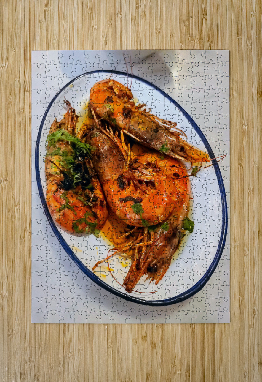 Cilantro & Smoke: A Portrait of Bold Simplicity Click4Pix Puzzle printing