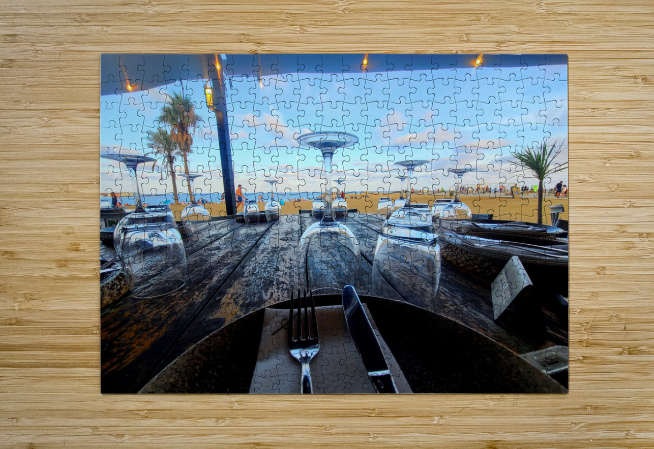 Reserved for the Ocean: A Table Without Time Click4Pix Puzzle printing