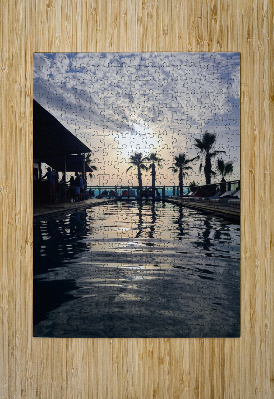 Sunset Social: The Last Light Lounge Click4Pix Puzzle printing