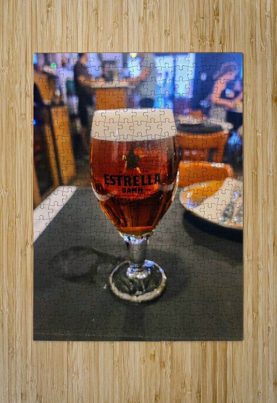 Amber Pause in a Barcelona Pulse Click4Pix Puzzle printing