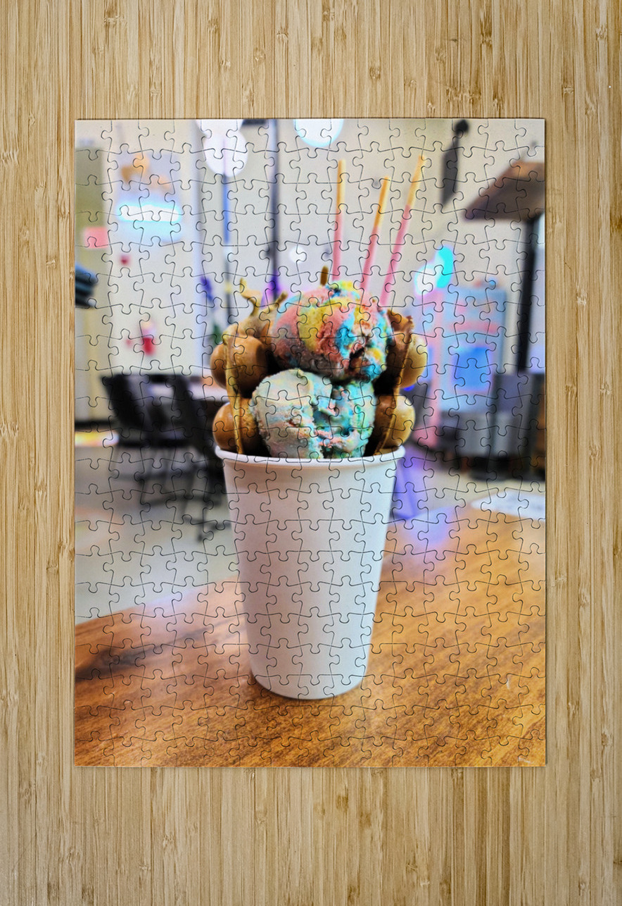 Sunday Sundae Dessert Click4Pix Puzzle printing