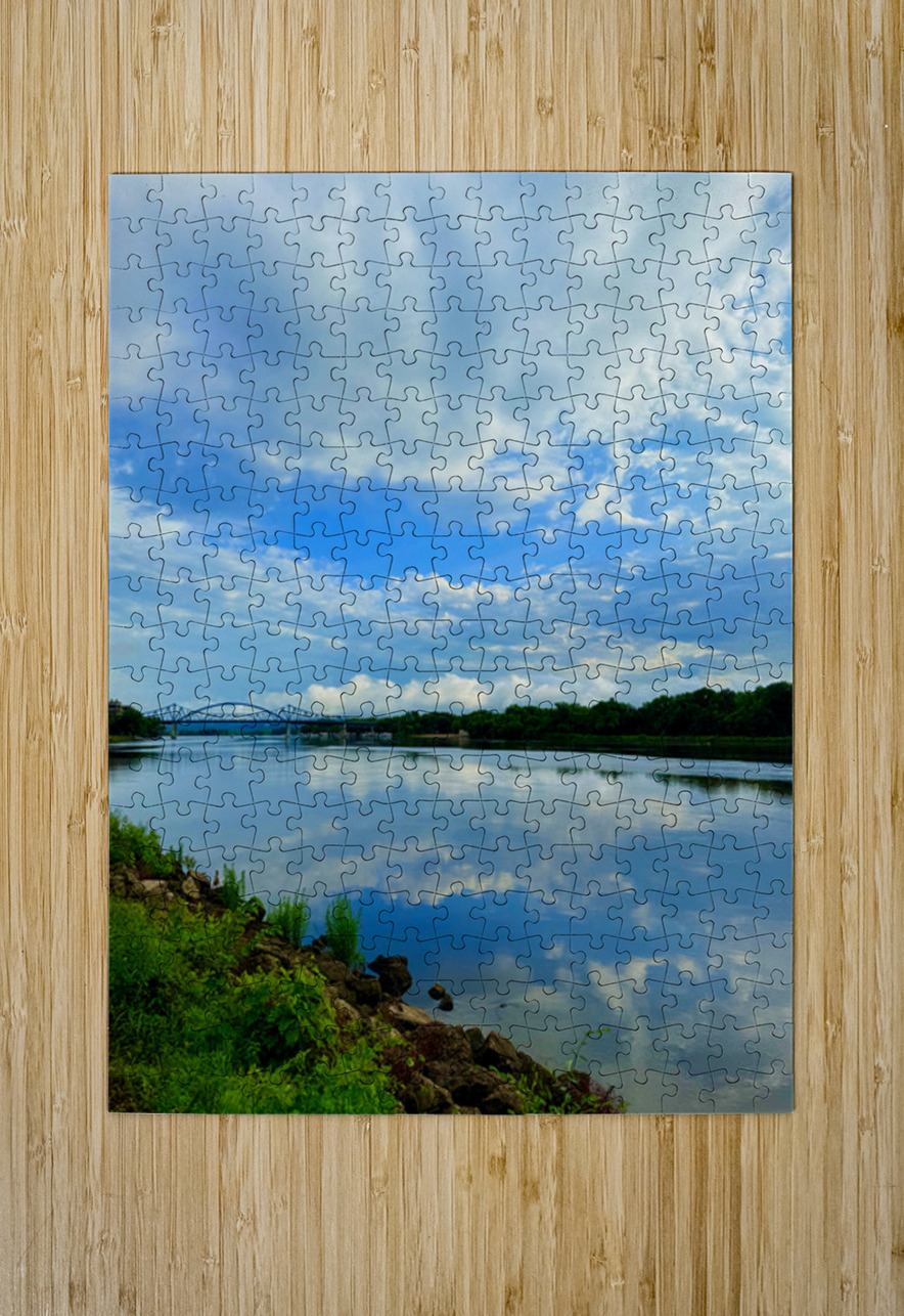 Blue Hush Over the Valley Click4Pix Puzzle printing