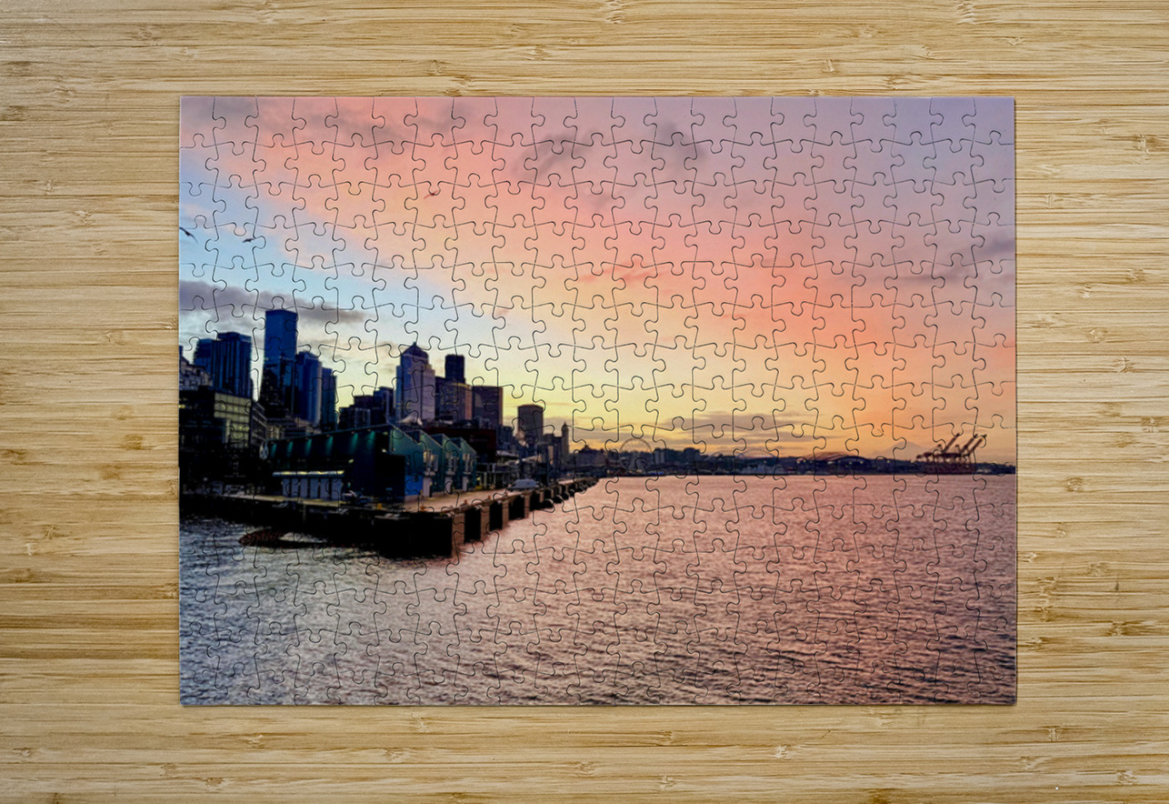 Orange Hour-2 Click4Pix Puzzle printing