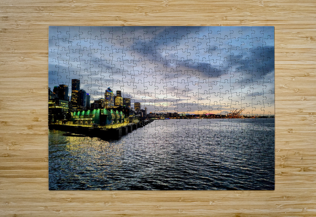The Emerald City at Evening Click4Pix Puzzle printing