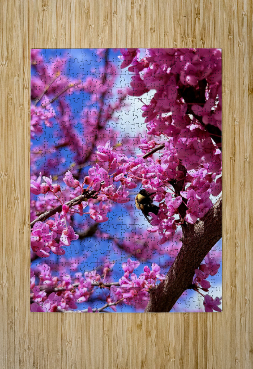 Pink Sky Bee Click4Pix Puzzle printing