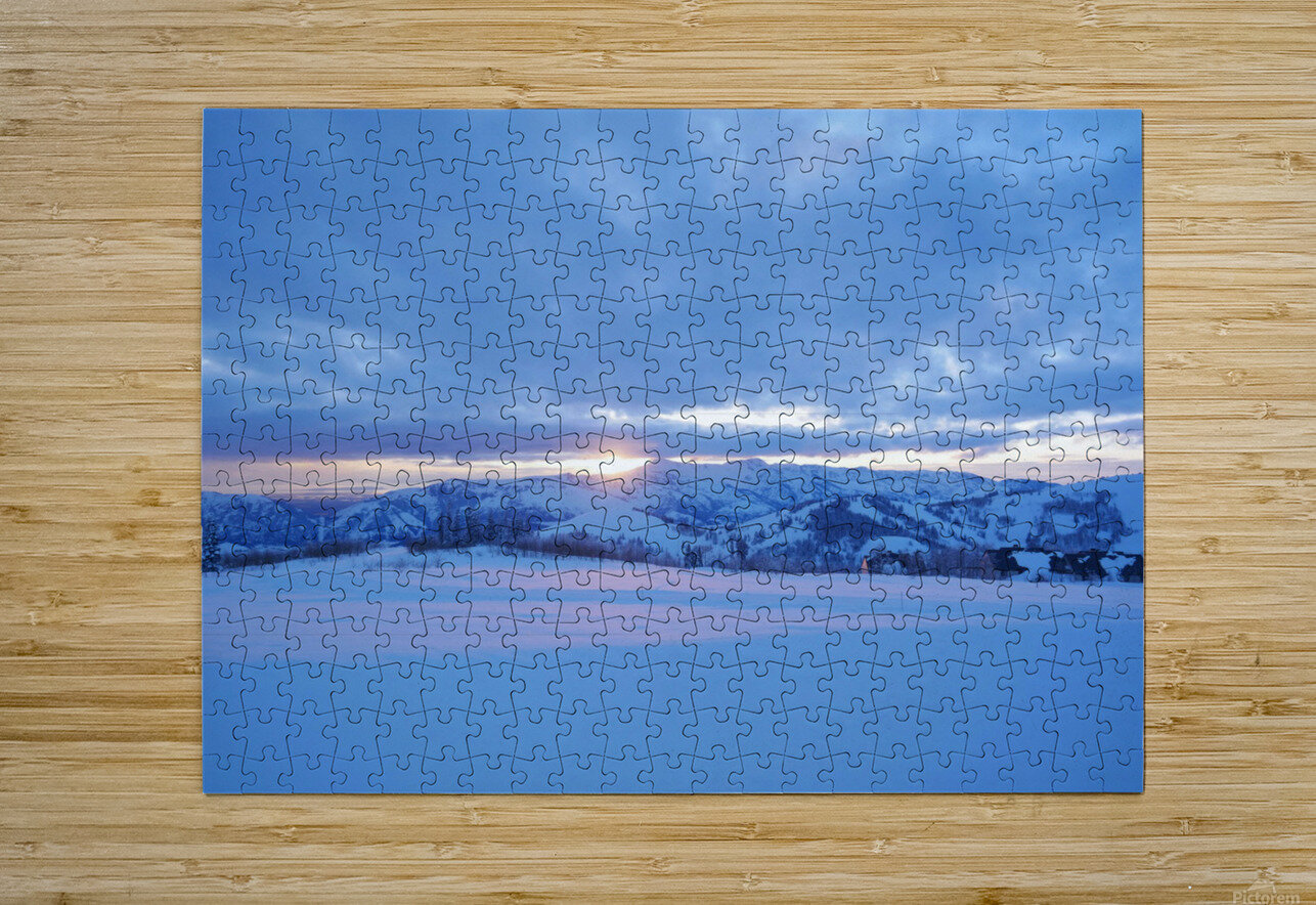 Heavenly Sunset From Eden 1 Click4Pix Puzzle printing
