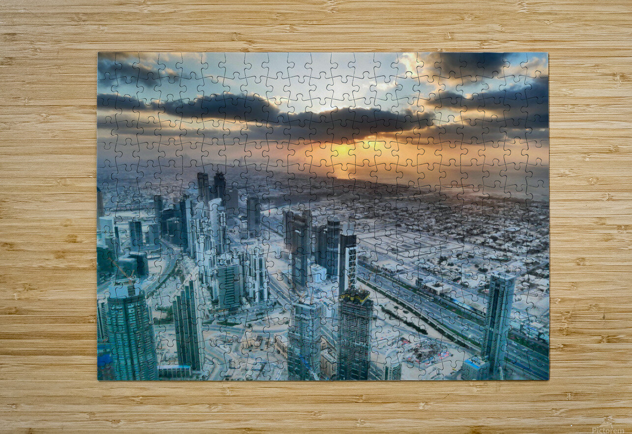 Rays of Heaven on Dubai Click4Pix Puzzle printing