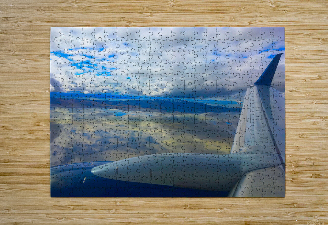 Reflections Over Great Salt Lake  Click4Pix Puzzle printing