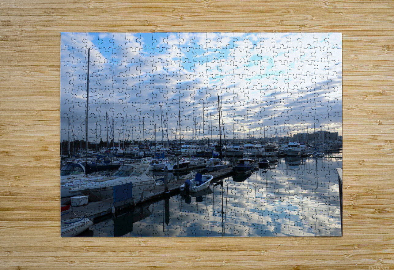 Anchored By Clouds Click4Pix Puzzle printing