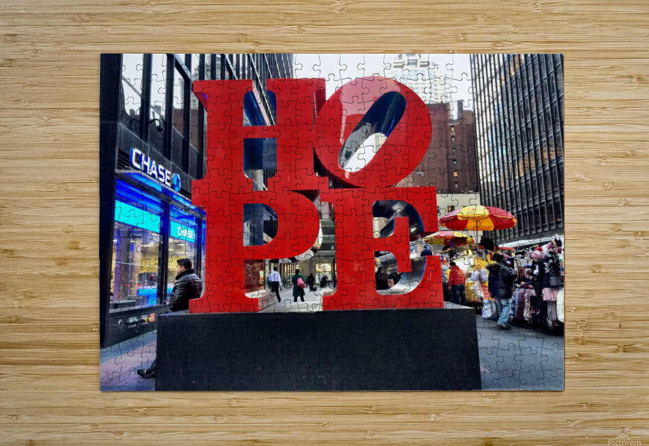 Chase Hope Never Give Up Click4Pix Puzzle printing