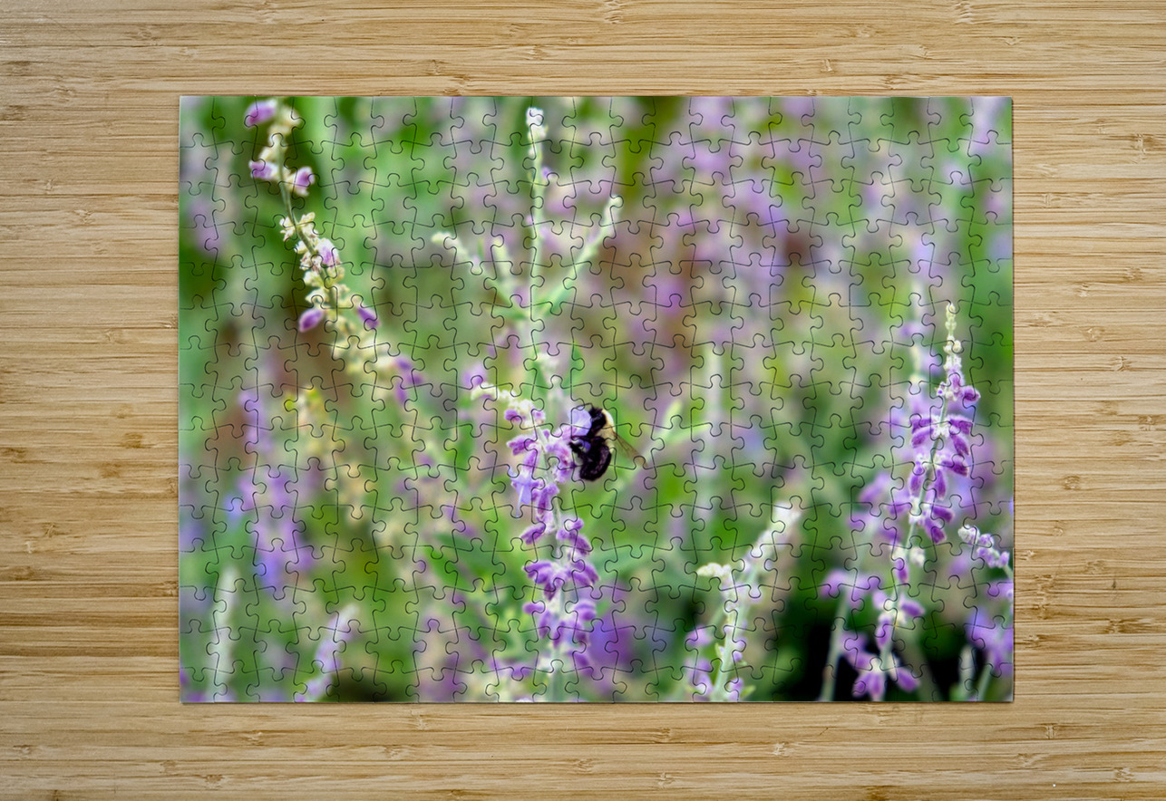 To Bee or Not to Bee -- Small Flower Big Flavor  Click4Pix Puzzle printing