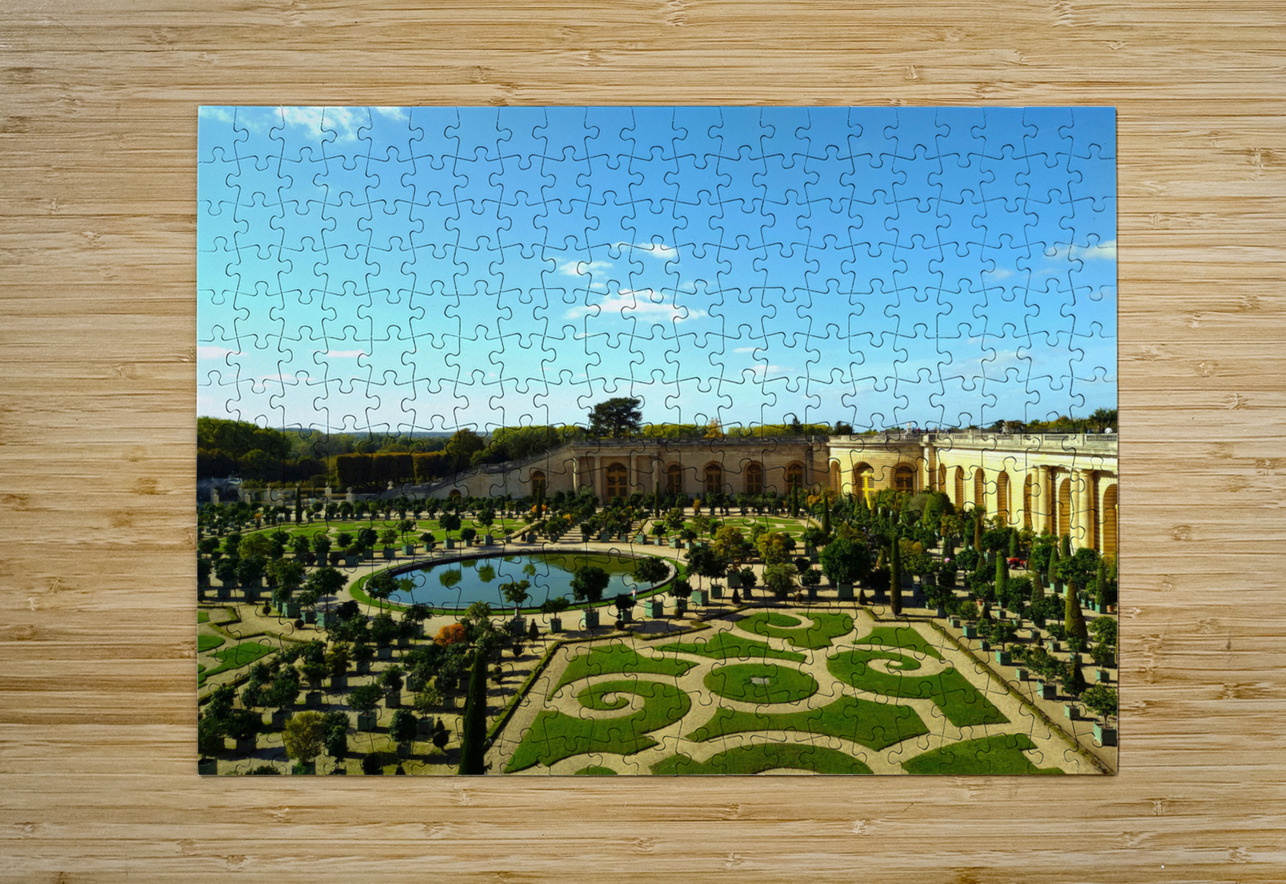 Palace of Versailles -- Gardens 4 Click4Pix Puzzle printing