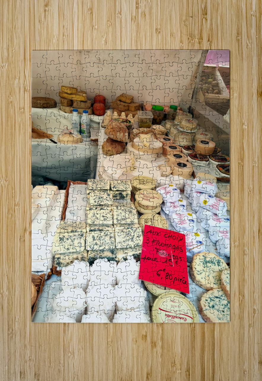 Farmers Market -- Custom Cheeses Click4Pix Puzzle printing