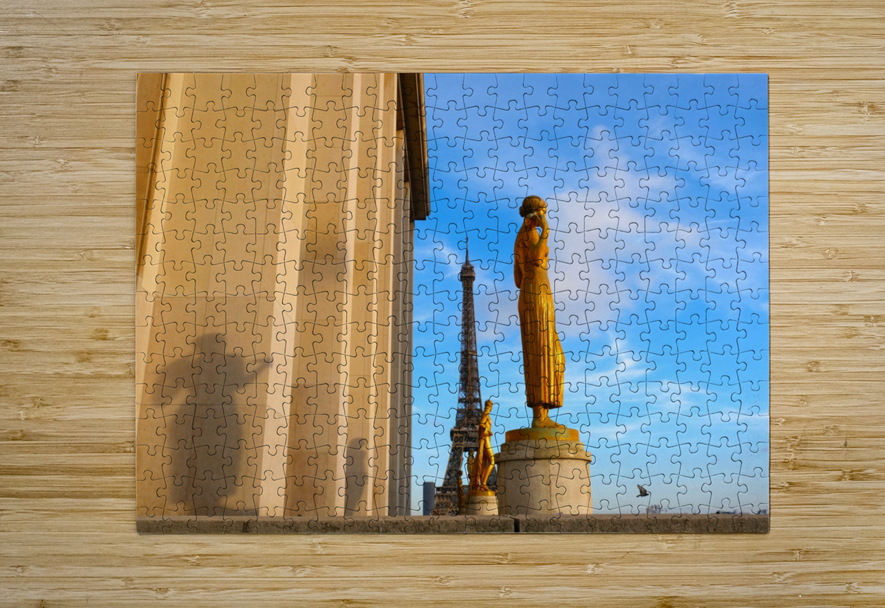 Eiffel Tower 3B Click4Pix Puzzle printing