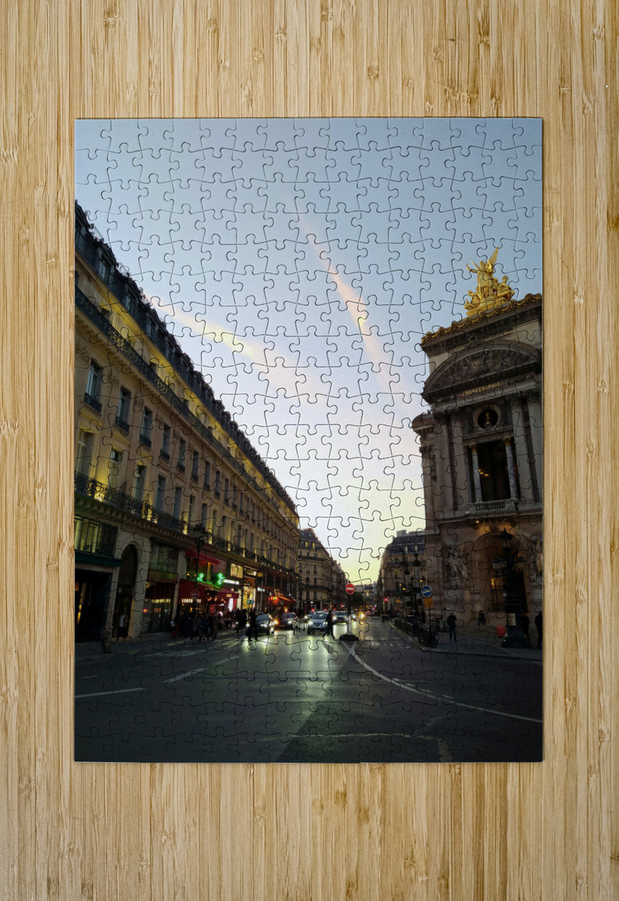 Streets of Paris -- The Palais Garnier Click4Pix Puzzle printing