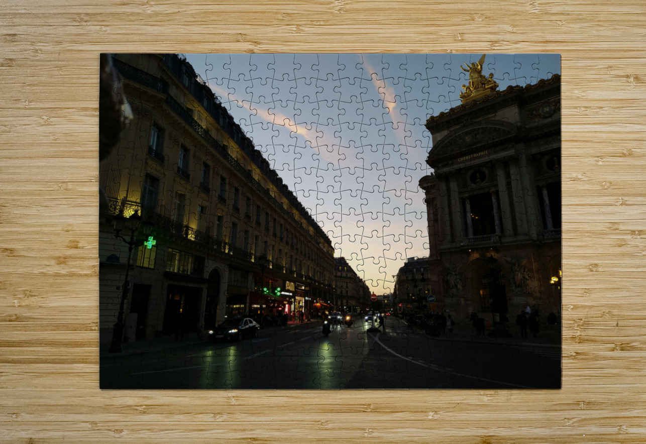 Streets of Paris -- The Palais Garnier 2 Click4Pix Puzzle printing