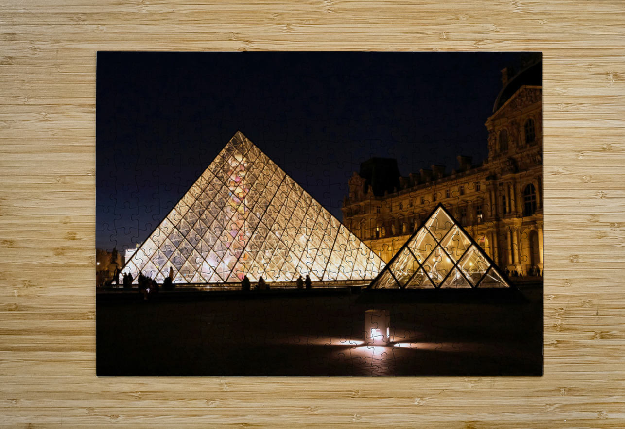 Evening Louvre 2 Click4Pix Puzzle printing